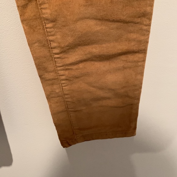 Mustard stretch slim fit corduroy pants size 29 - Picture 3 of 6